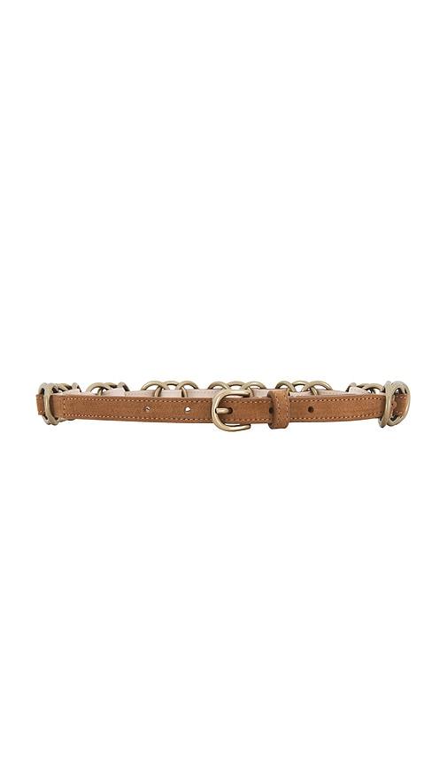 isabel marant livo belt in cognac. - size 80 (also in 85, 90)