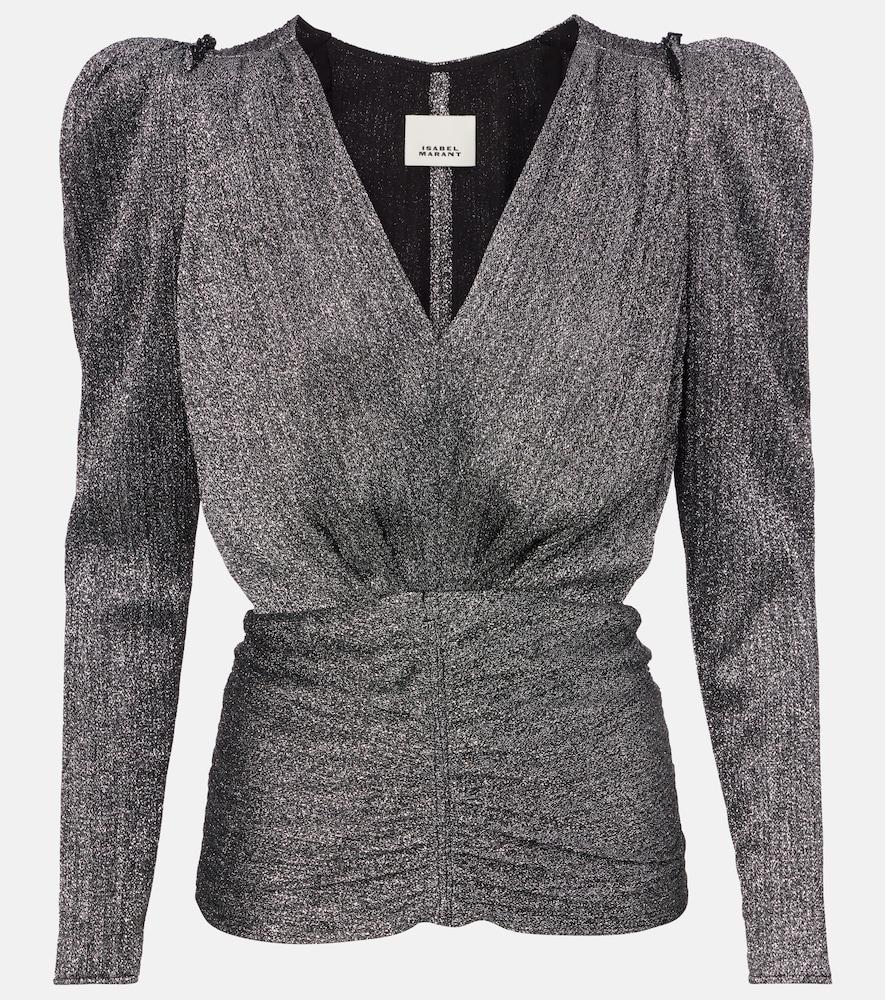 isabel marant marlin embellished top