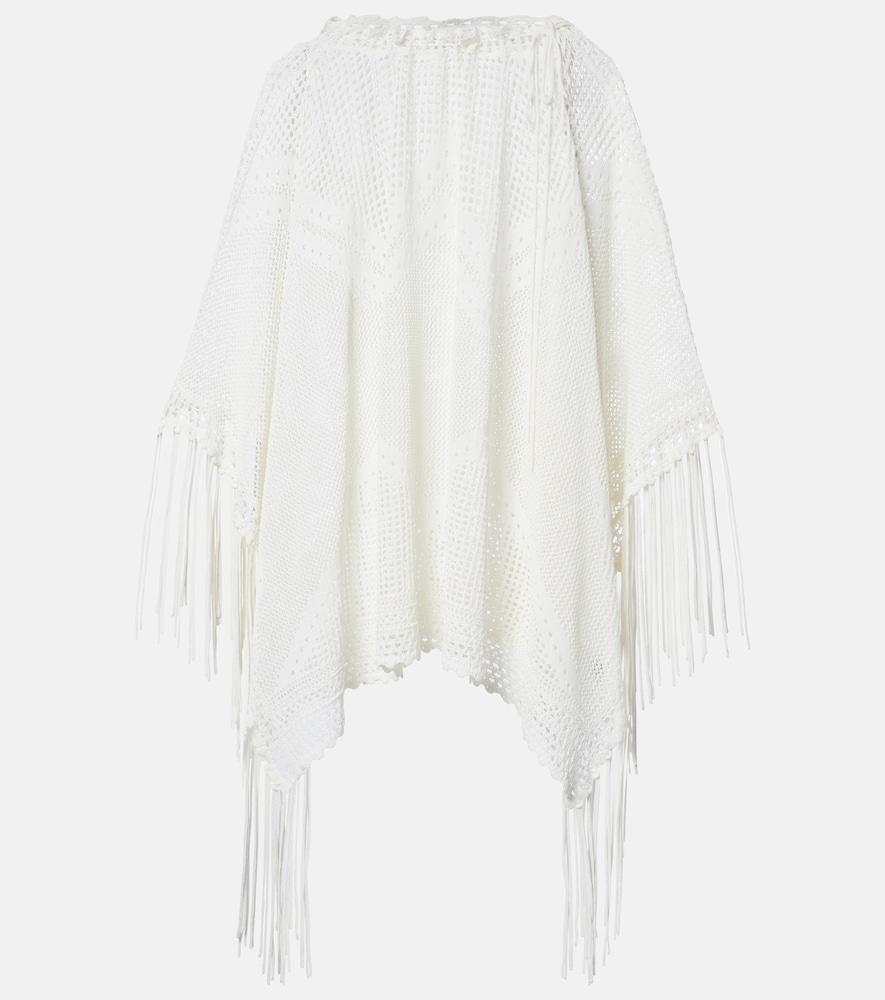 isabel marant metilia crochet minidress