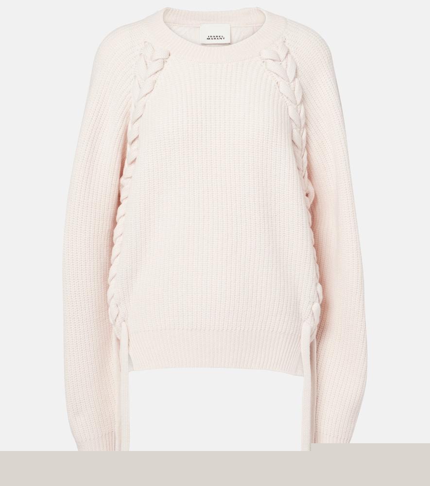 isabel marant noelia ribbed-knit wool sweater