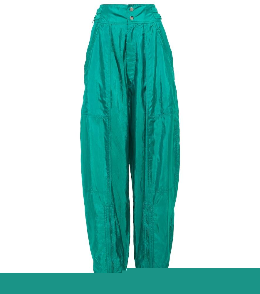 isabel marant olga high-rise tapered pants