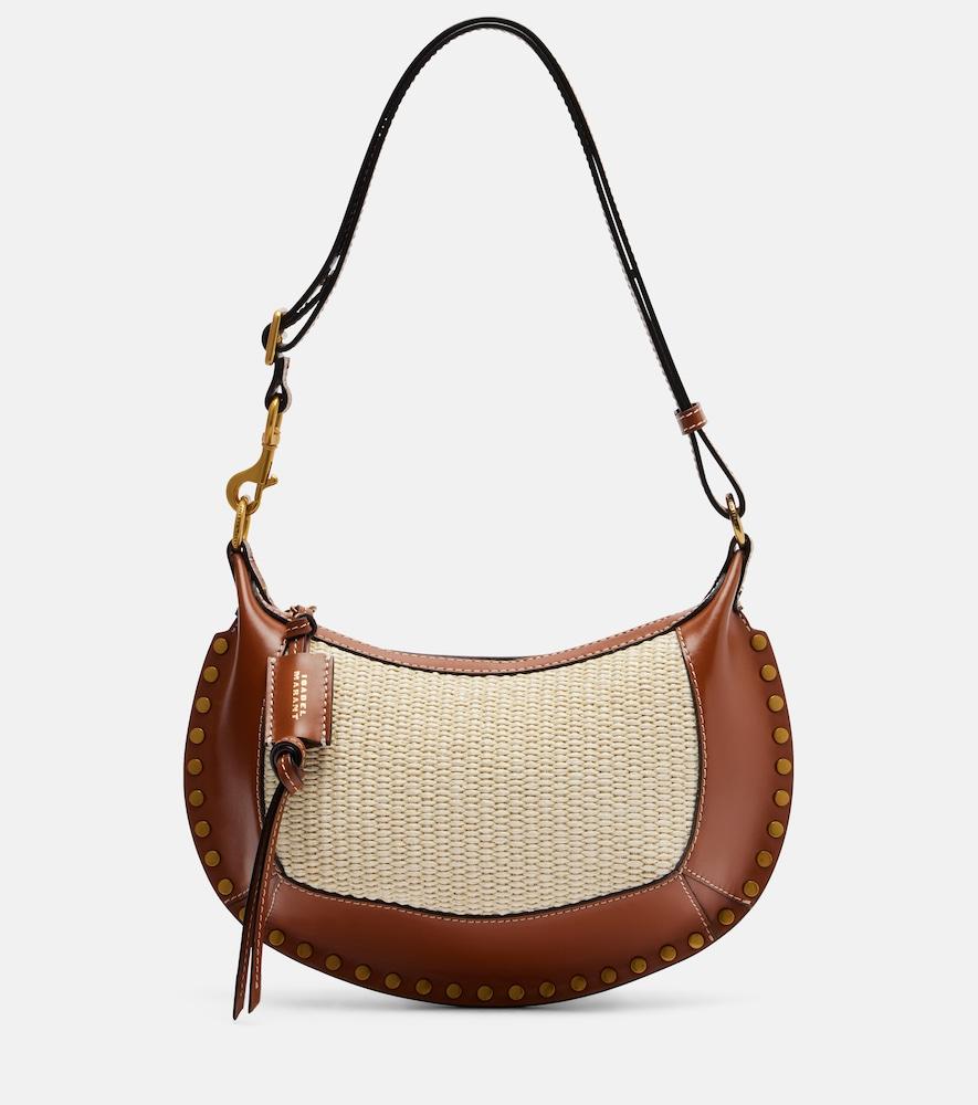 isabel marant oskan leather shoulder bag