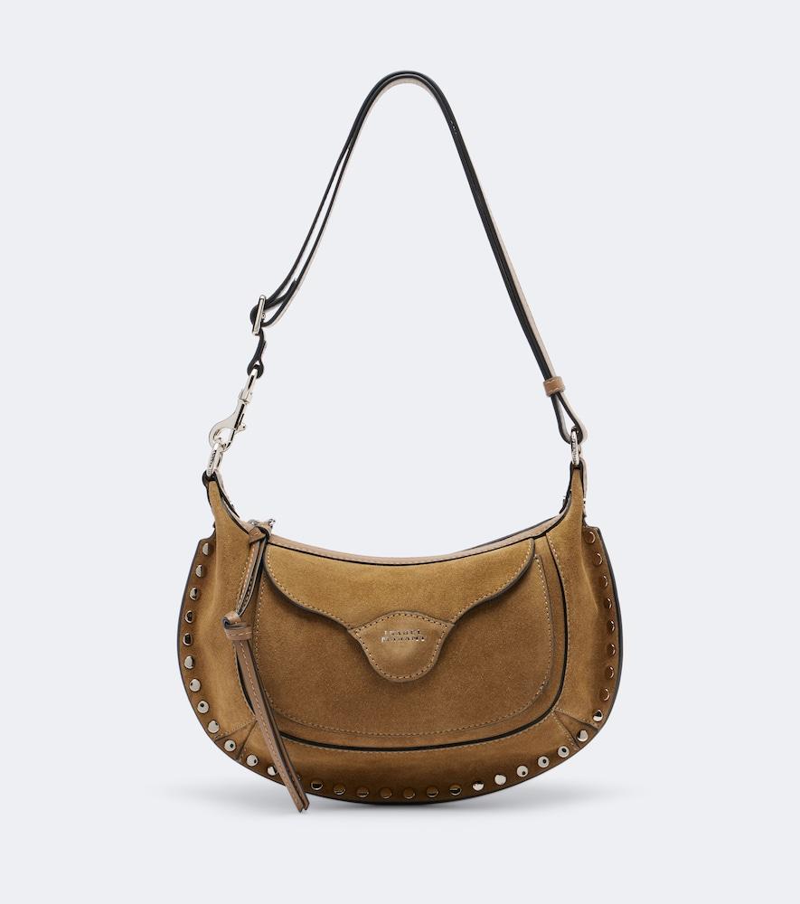isabel marant oskan moon suede shoulder bag