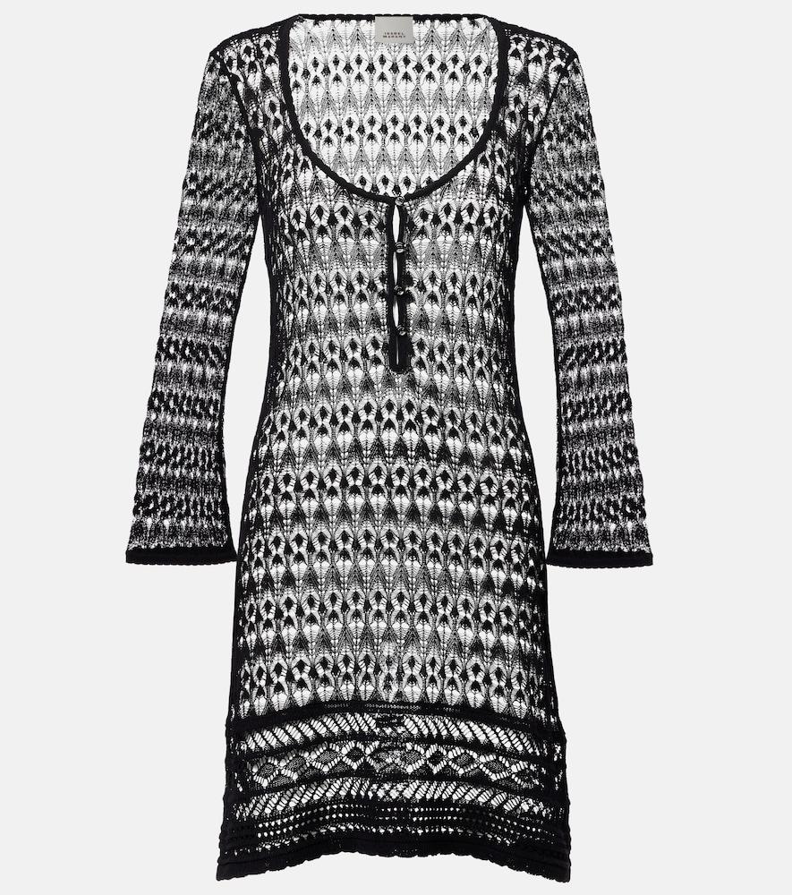 isabel marant pia crochet minidress