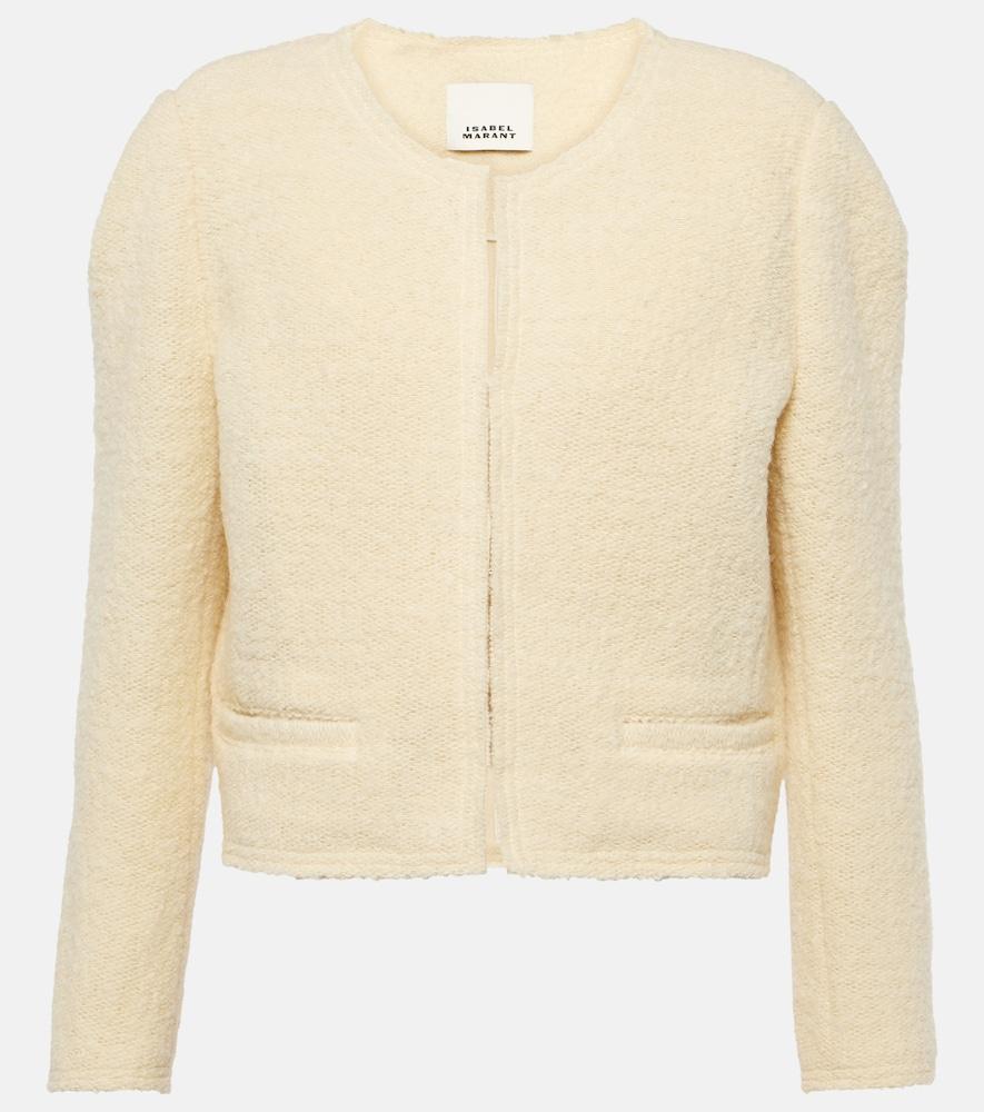isabel marant pully wool-blend jacket