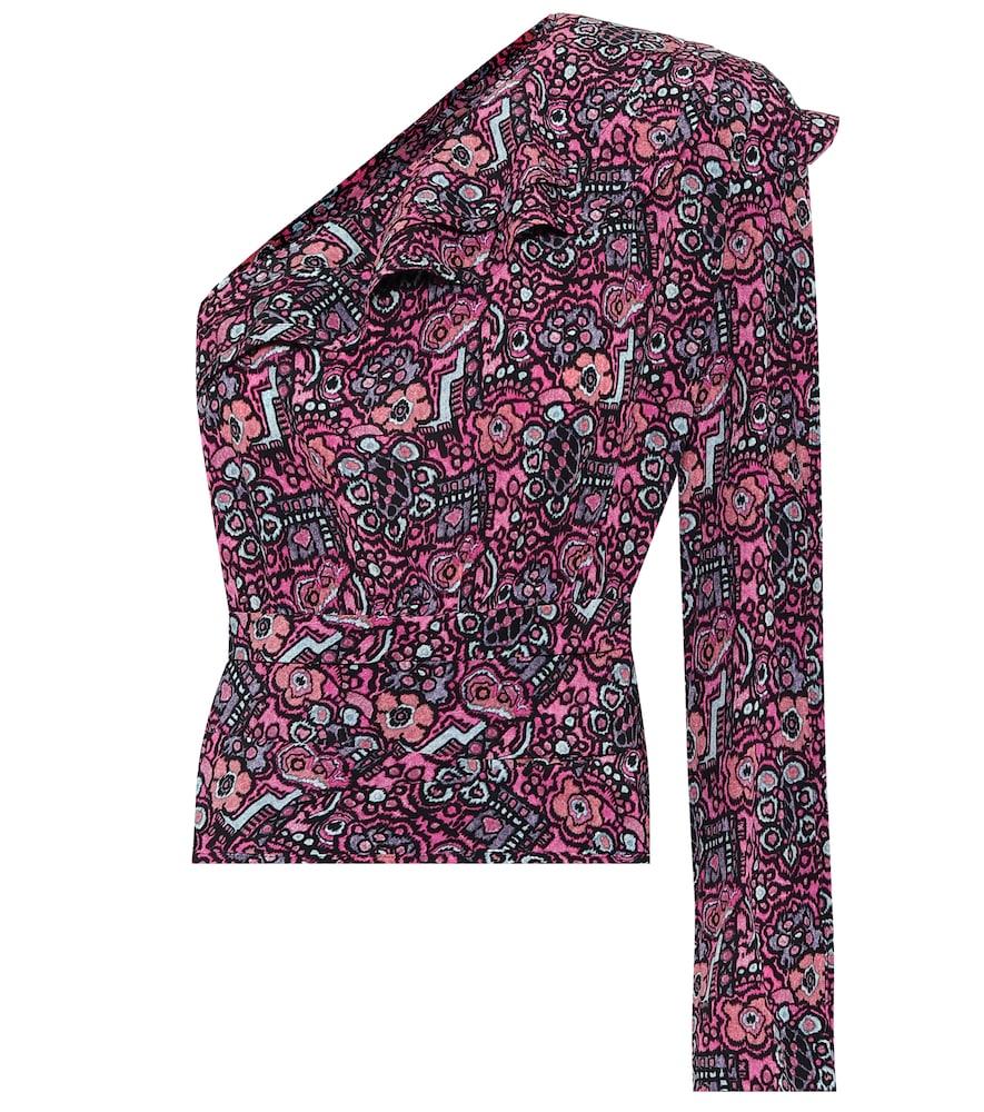 isabel marant rafiki stretch-silk top