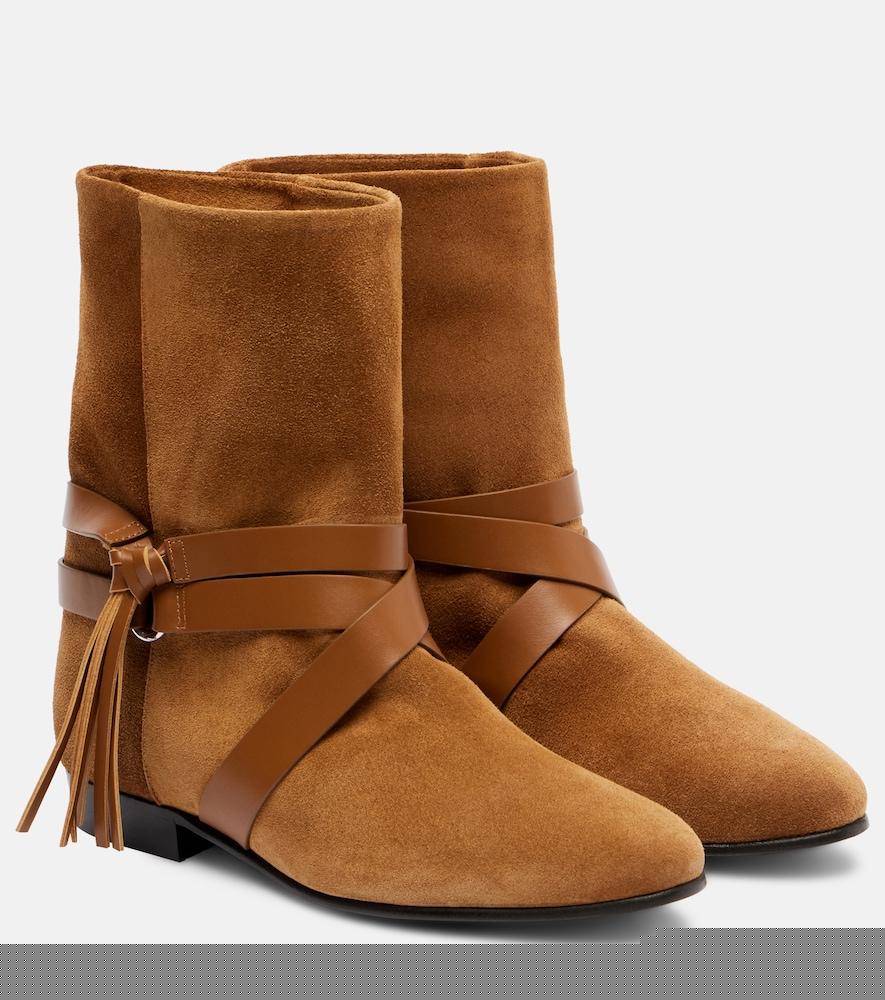 isabel marant rejen suede ankle boots