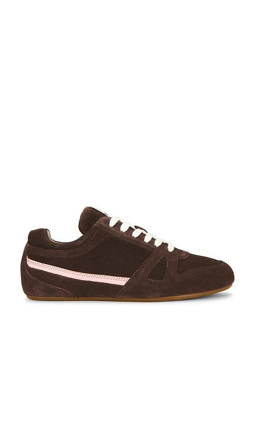 isabel marant senny low sneaker in chocolate. - size 37 (also in 38, 39, 40)