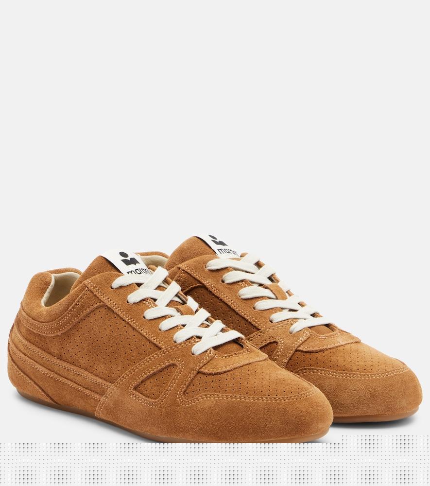 isabel marant senny suede sneakers