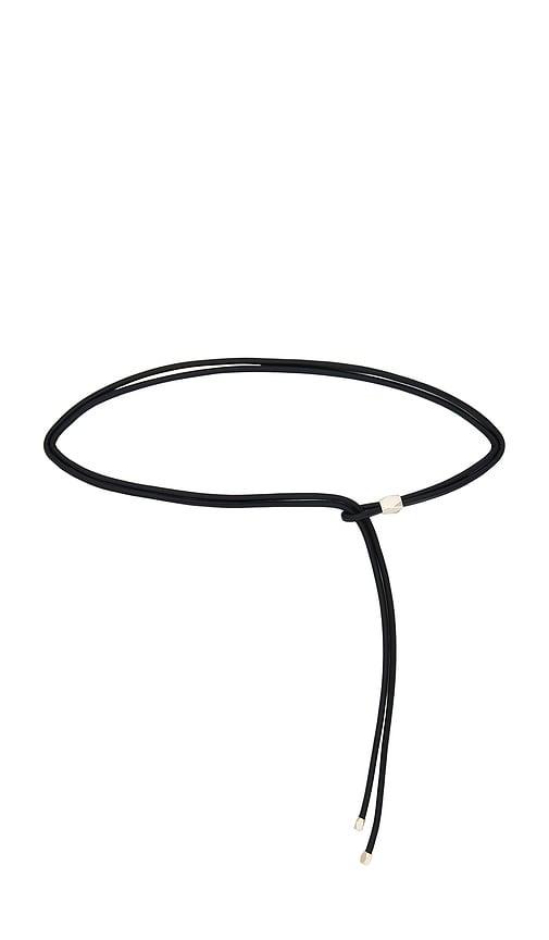 isabel marant silvia belt in black.