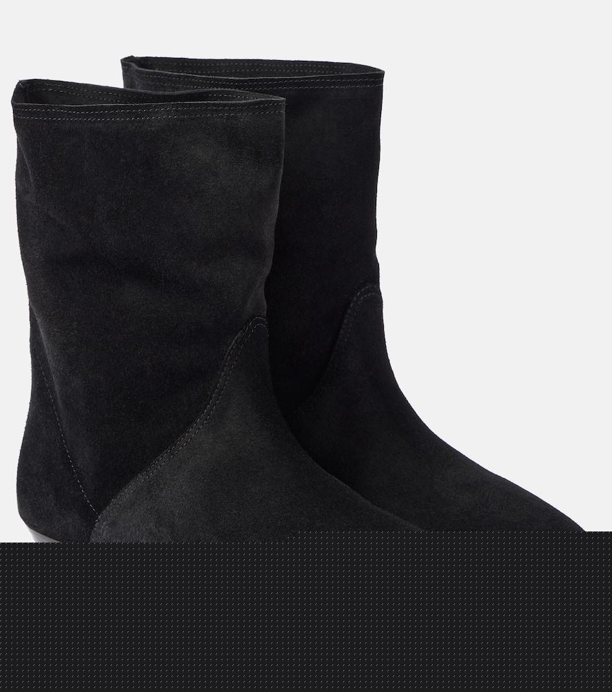 isabel marant slaine suede ankle boots
