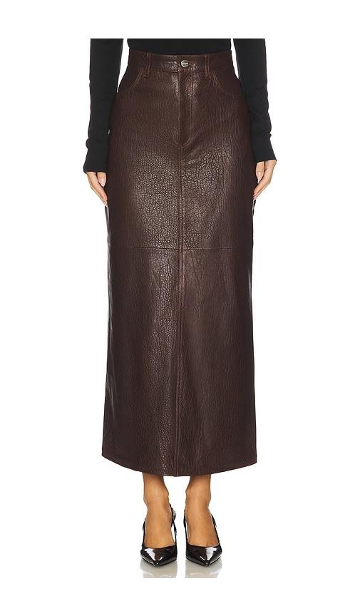 ivy oak lisanne skirt in burgundy. - size 34 (also in 40)