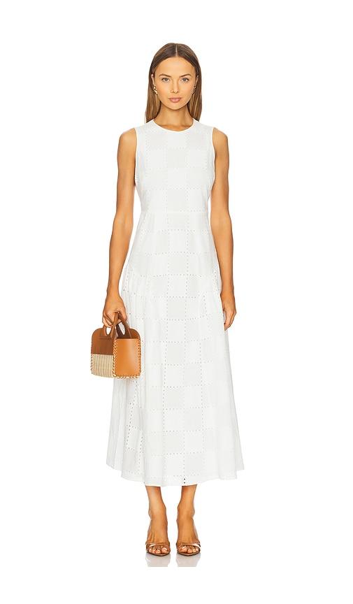 ivy oak marca rose maxi dress in white. - size 32 (also in 36, 40)