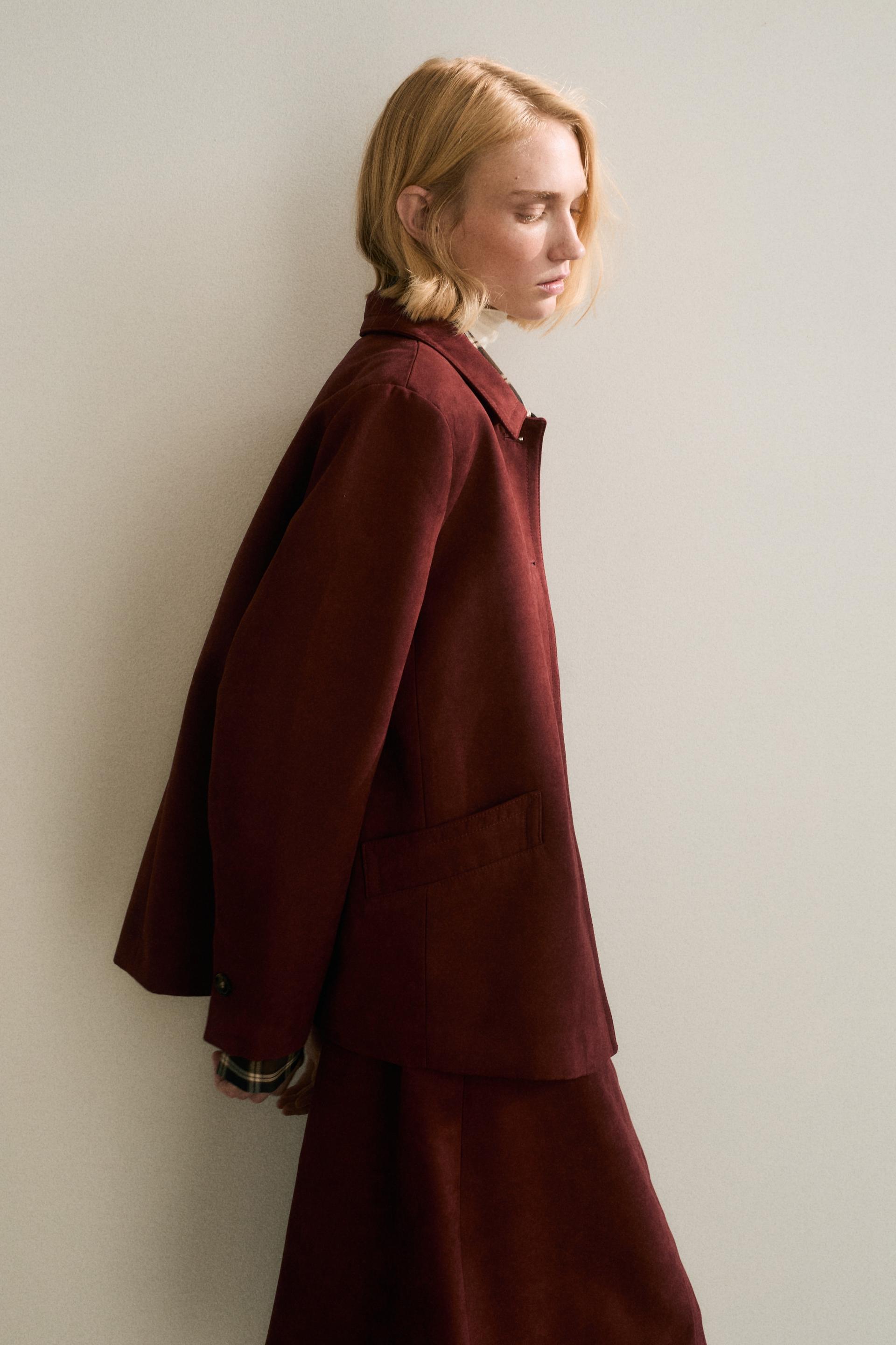 jacket with collar