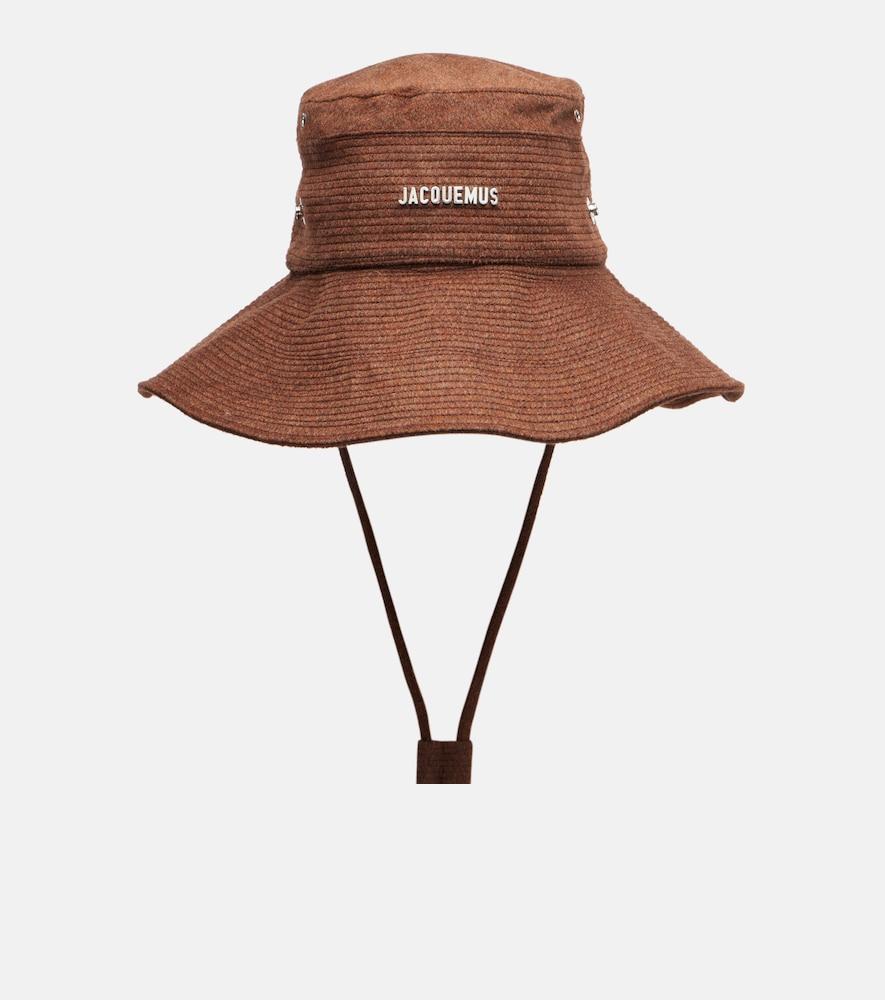 jacquemus artichaut canvas bucket hat