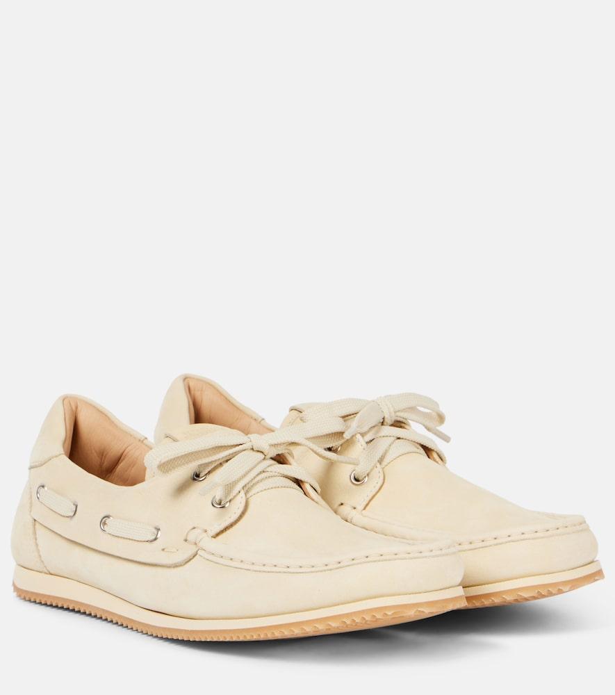 jacquemus batto leather boat shoes