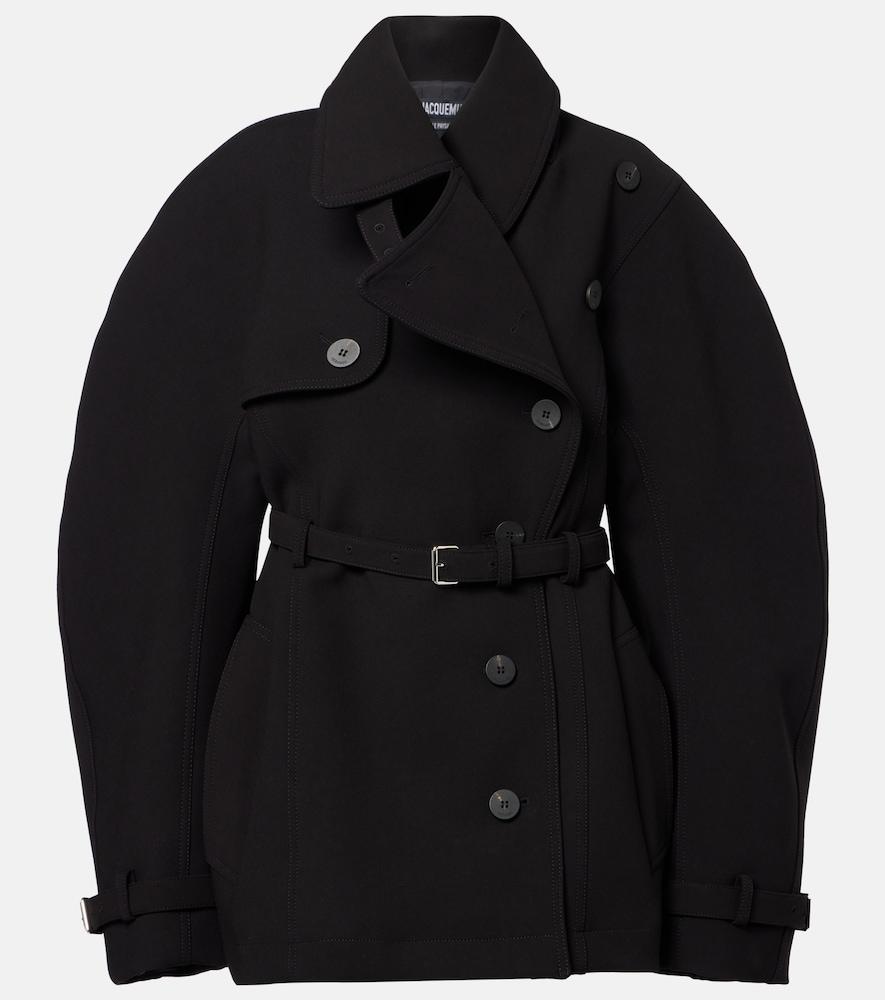jacquemus belted trench coat