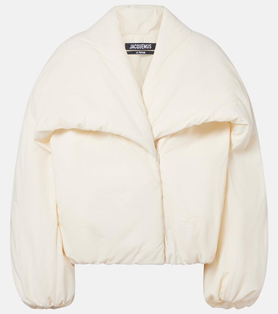 jacquemus chale bomber jacket