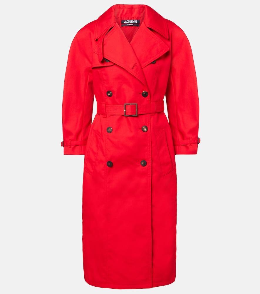 jacquemus cotton-blend coat