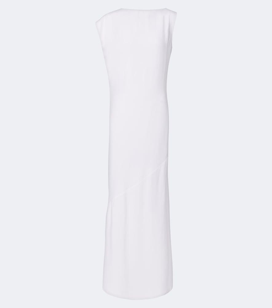 jacquemus drapée jersey maxi dress