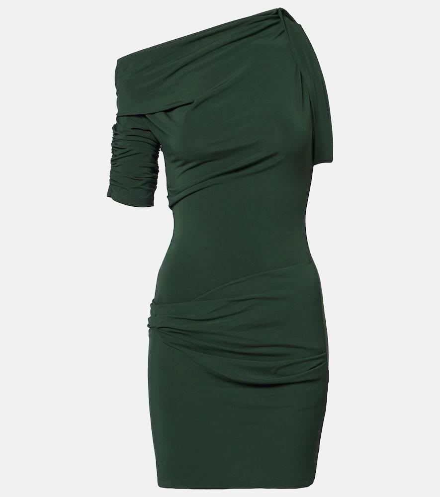 jacquemus drapeado minidress