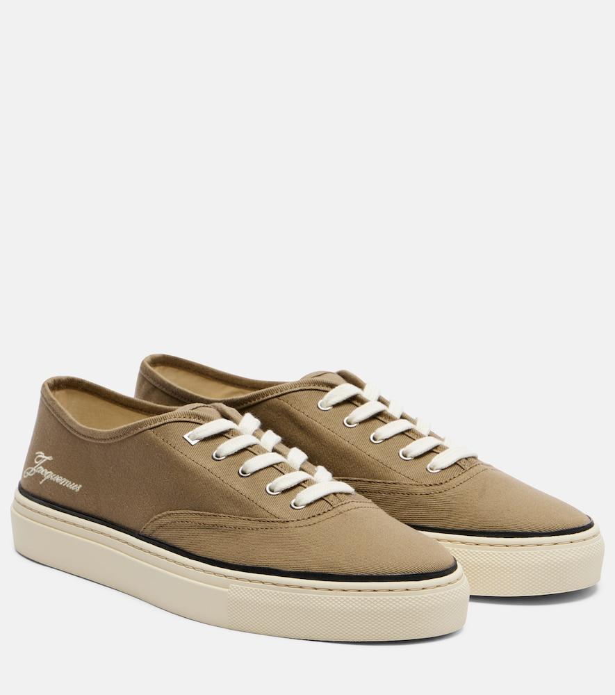 jacquemus féfé canvas sneakers