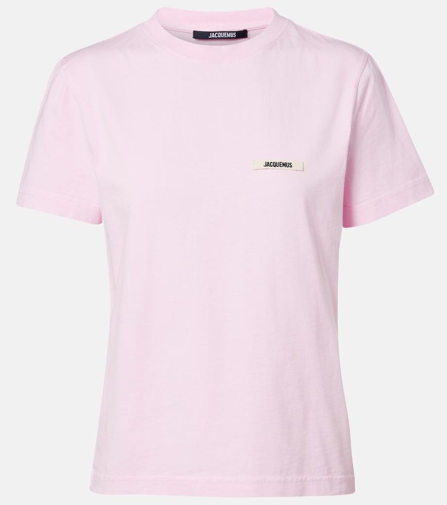 jacquemus gros grain cotton jersey t-shirt