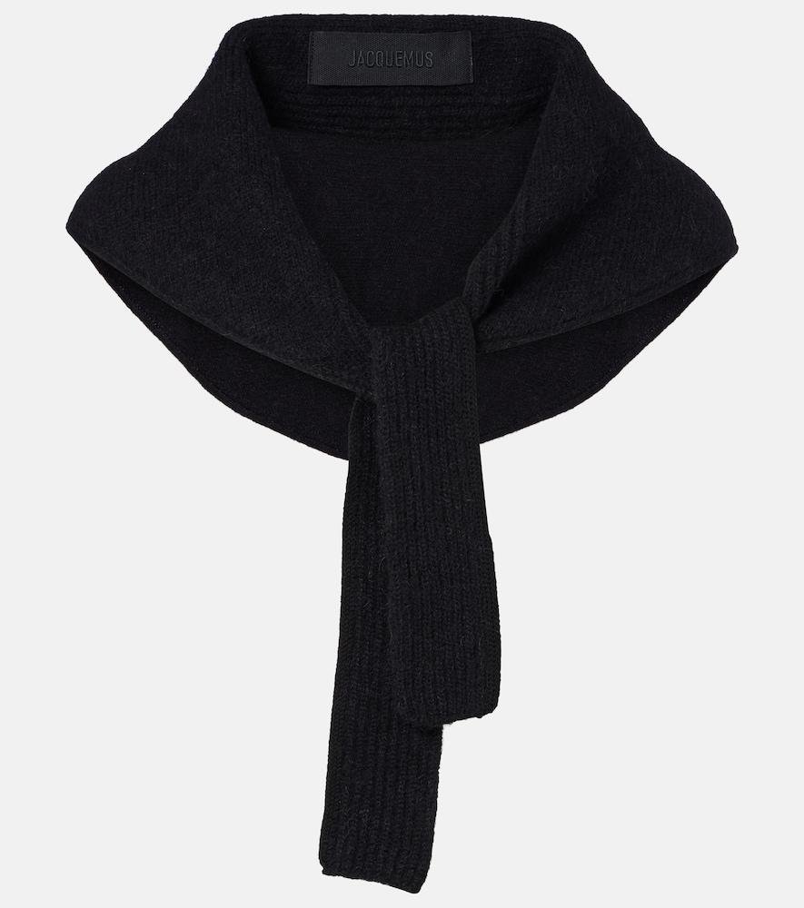 jacquemus gros grain scarf
