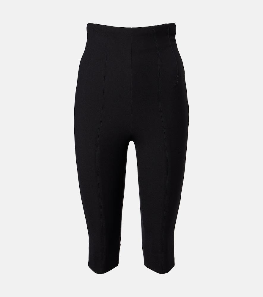 jacquemus high-rise capri pants