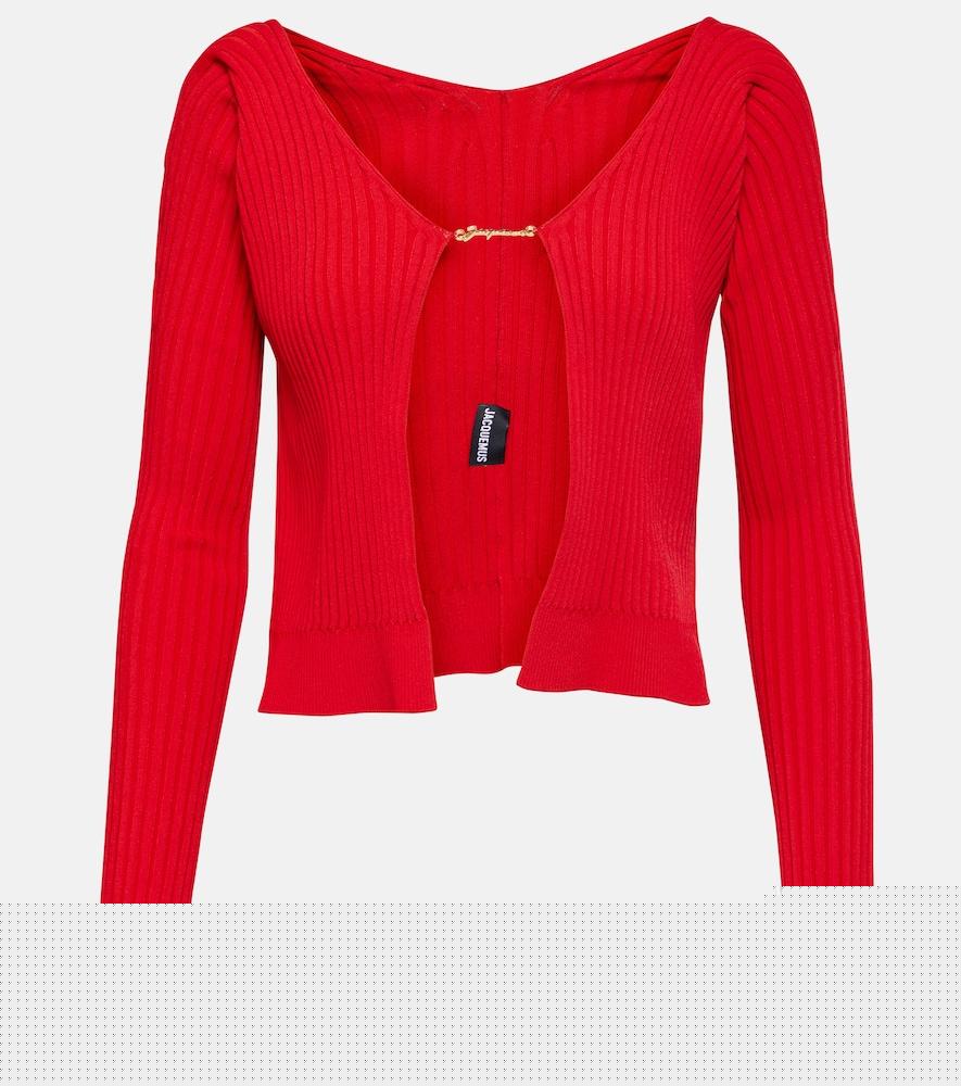jacquemus la maille pralu longue cardigan