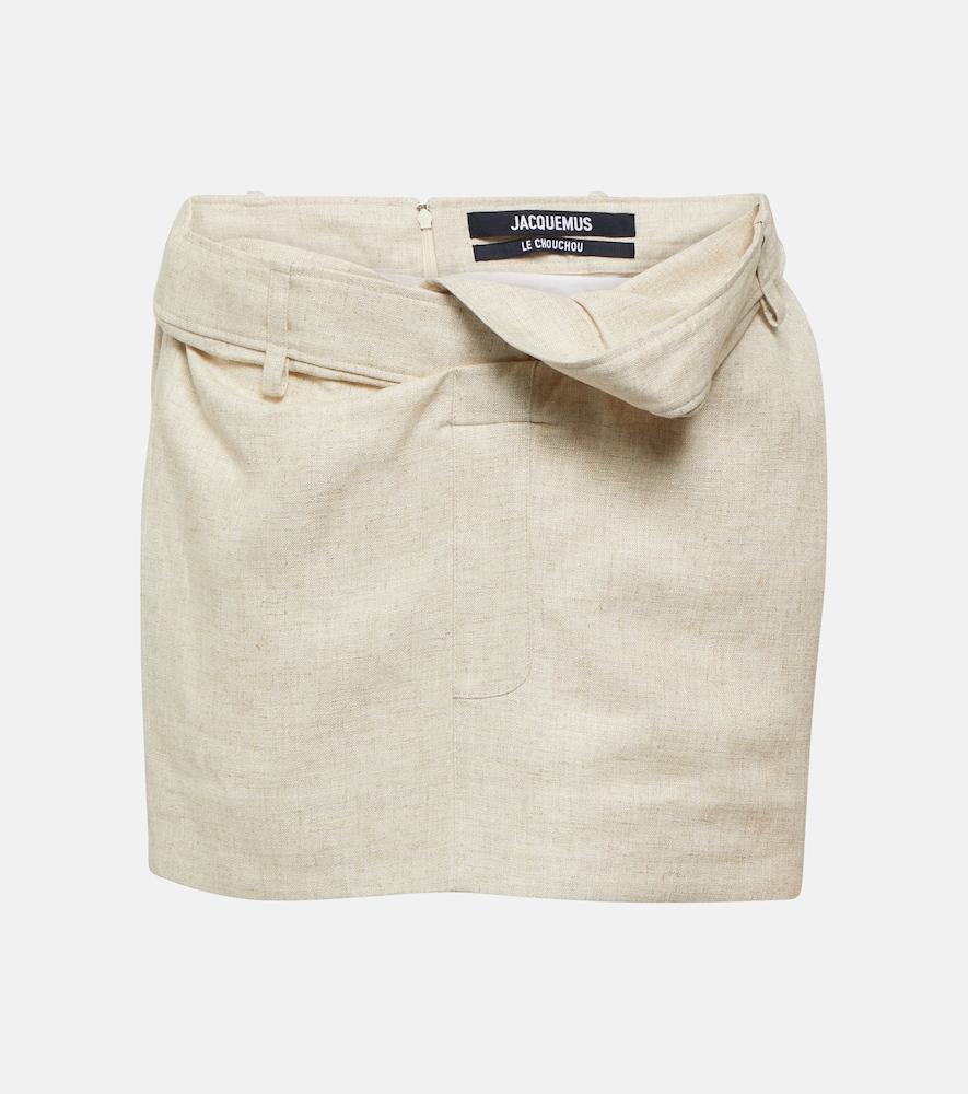 jacquemus la mini jupe bahia miniskirt