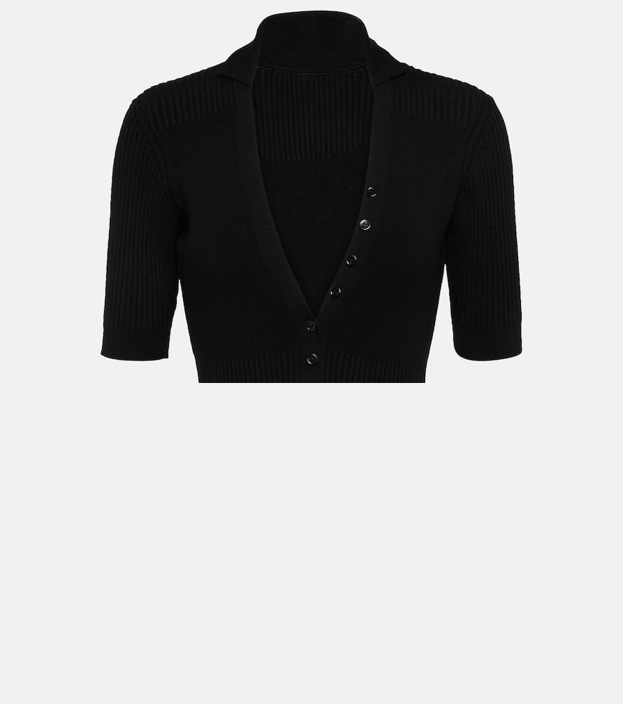 jacquemus le body yauco ribbed-knit bodysuit