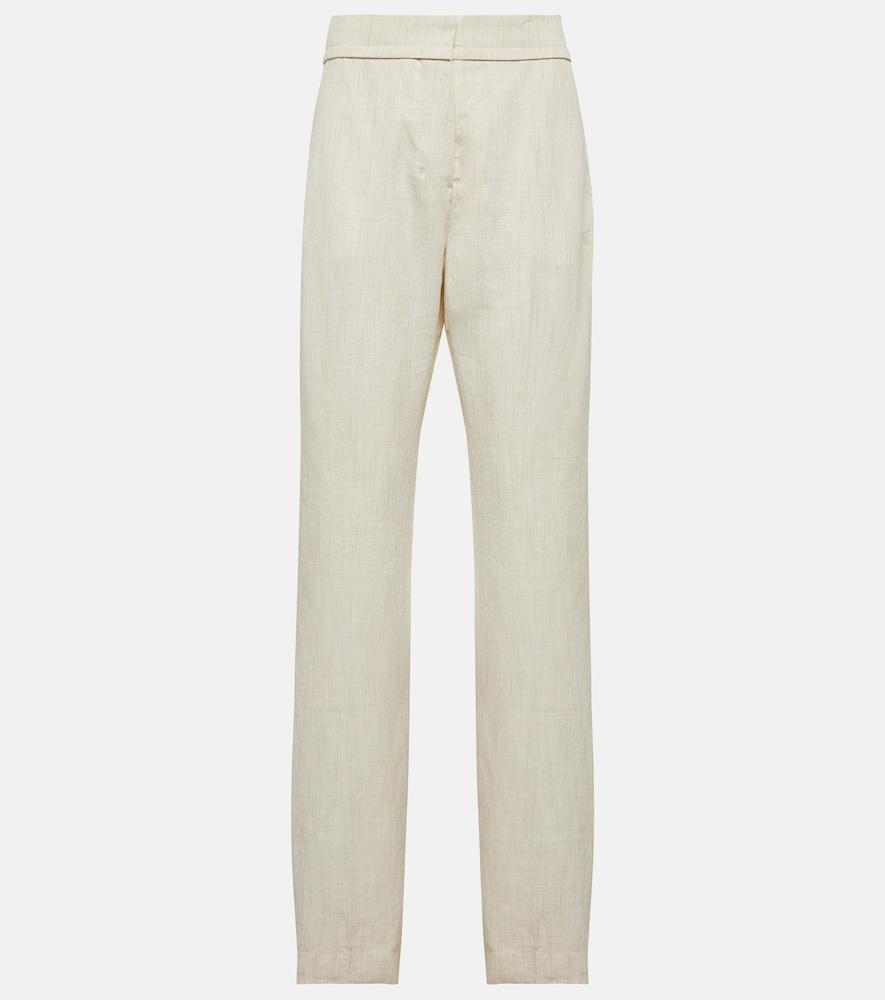 jacquemus le pantalon tibau high-rise tapered pants