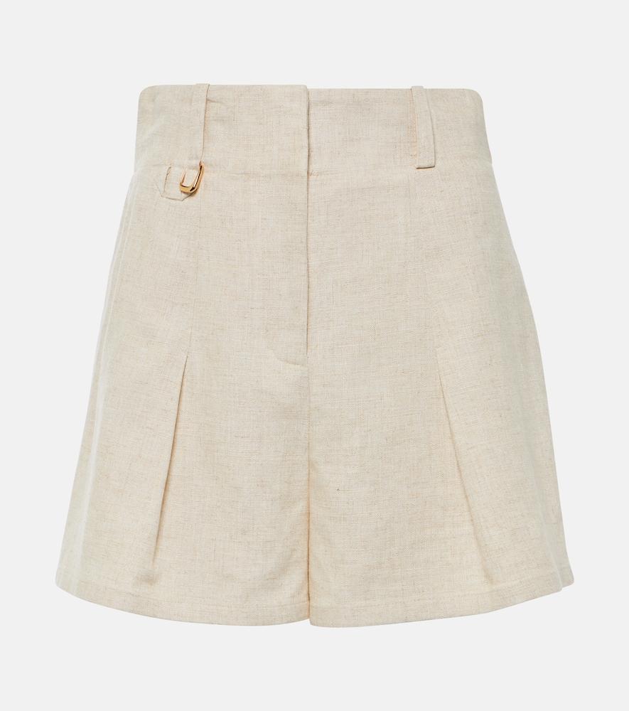 jacquemus le short bari high-rise shorts