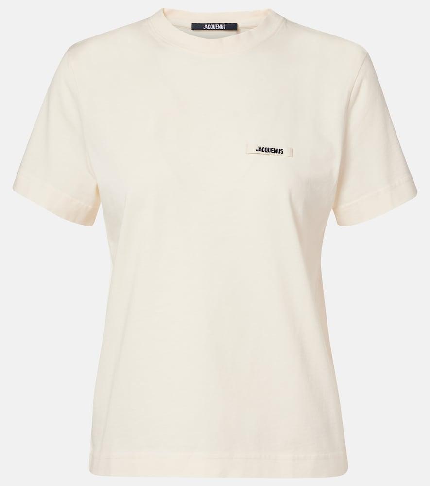 jacquemus logo cotton jersey t-shirt