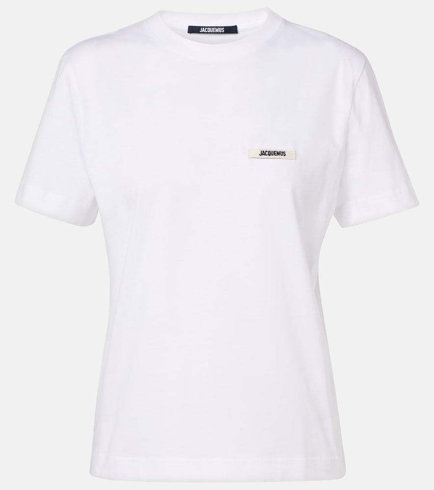 jacquemus logo cotton jersey t-shirt