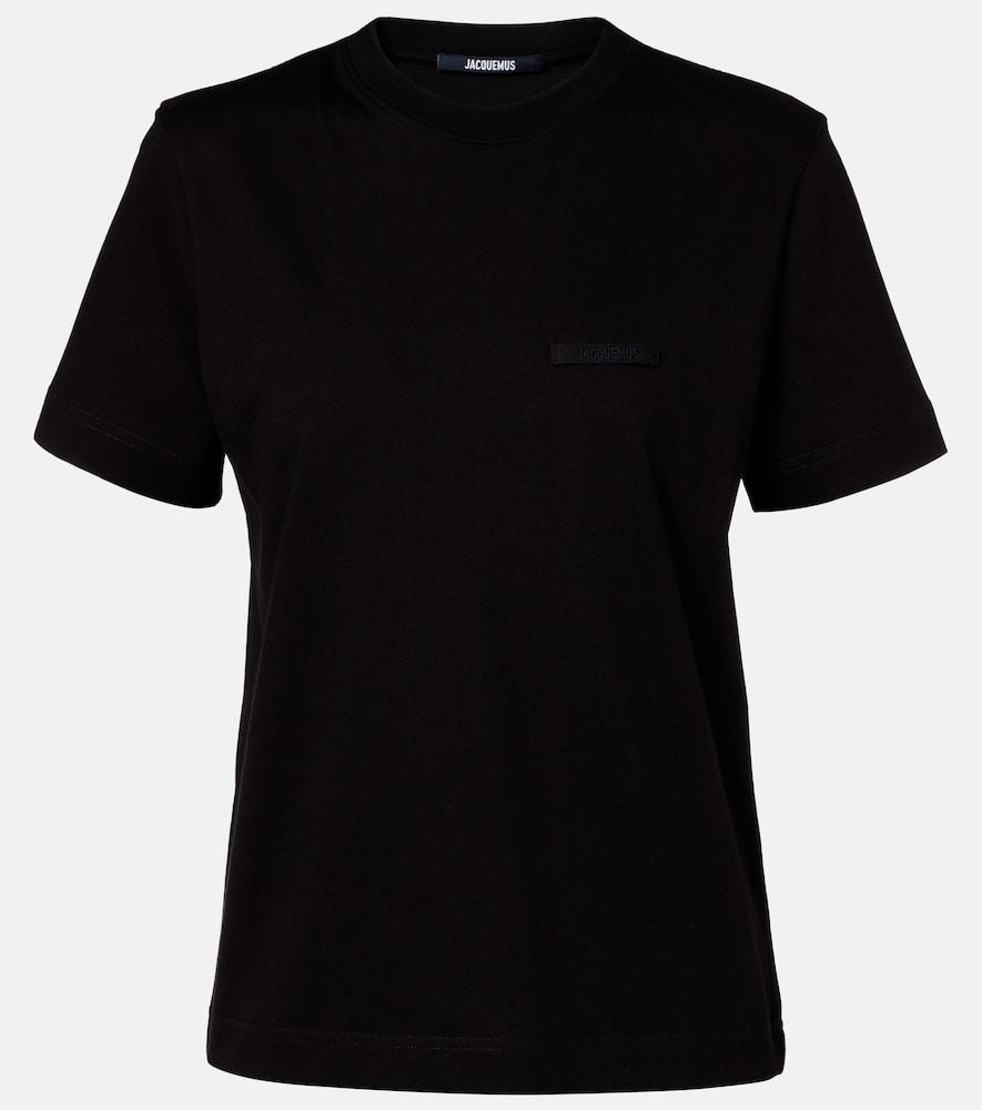 jacquemus logo cotton jersey t-shirt