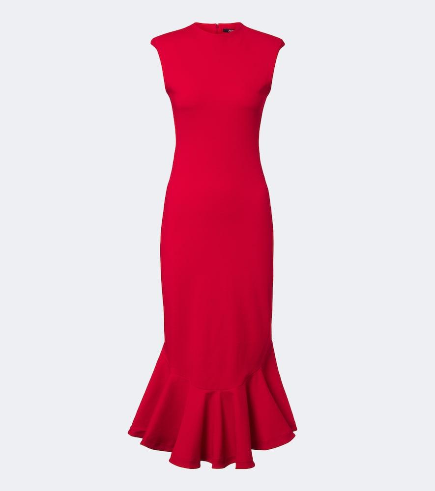 jacquemus palmier cocktail dress