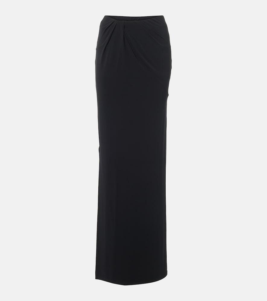jacquemus peplo maxi skirt