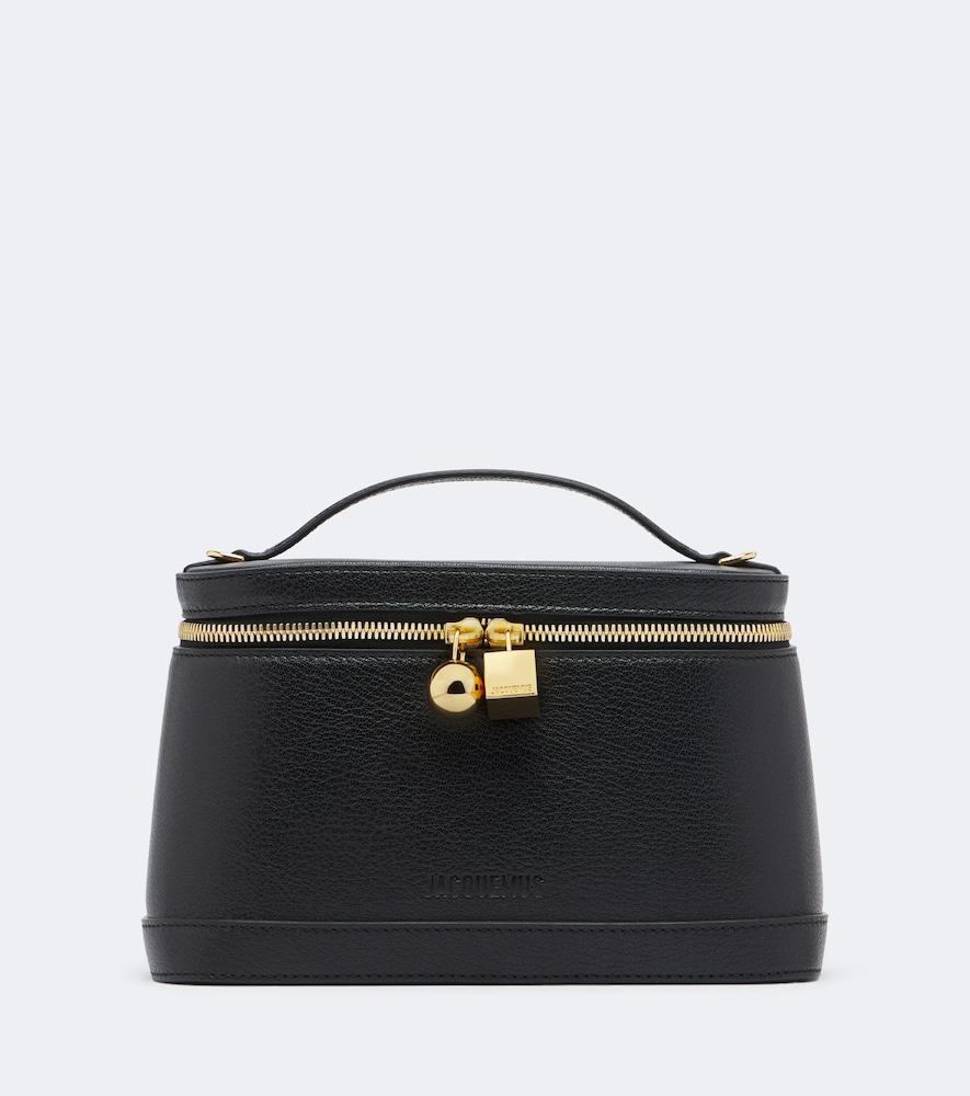 jacquemus petit vanity leather vanity bag