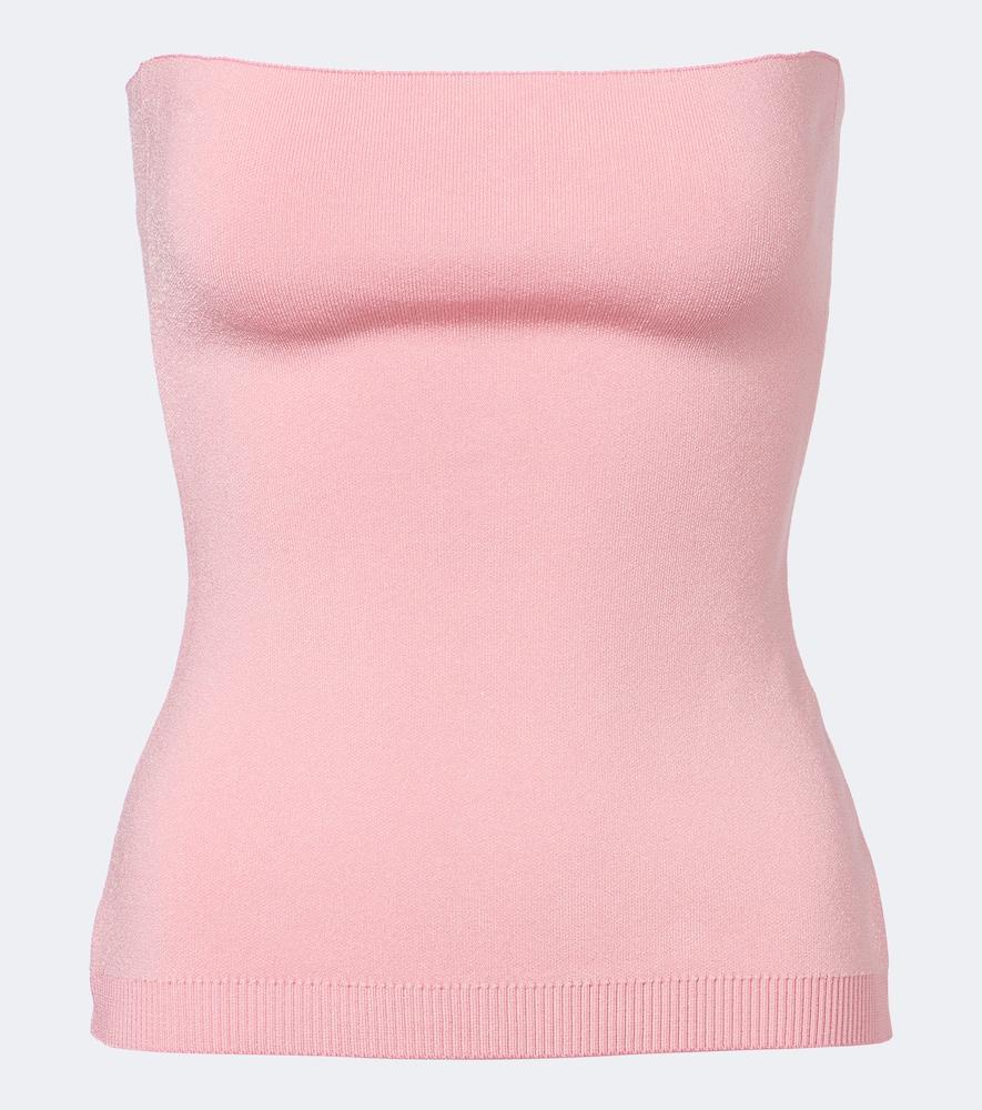 jacquemus sera knitted top