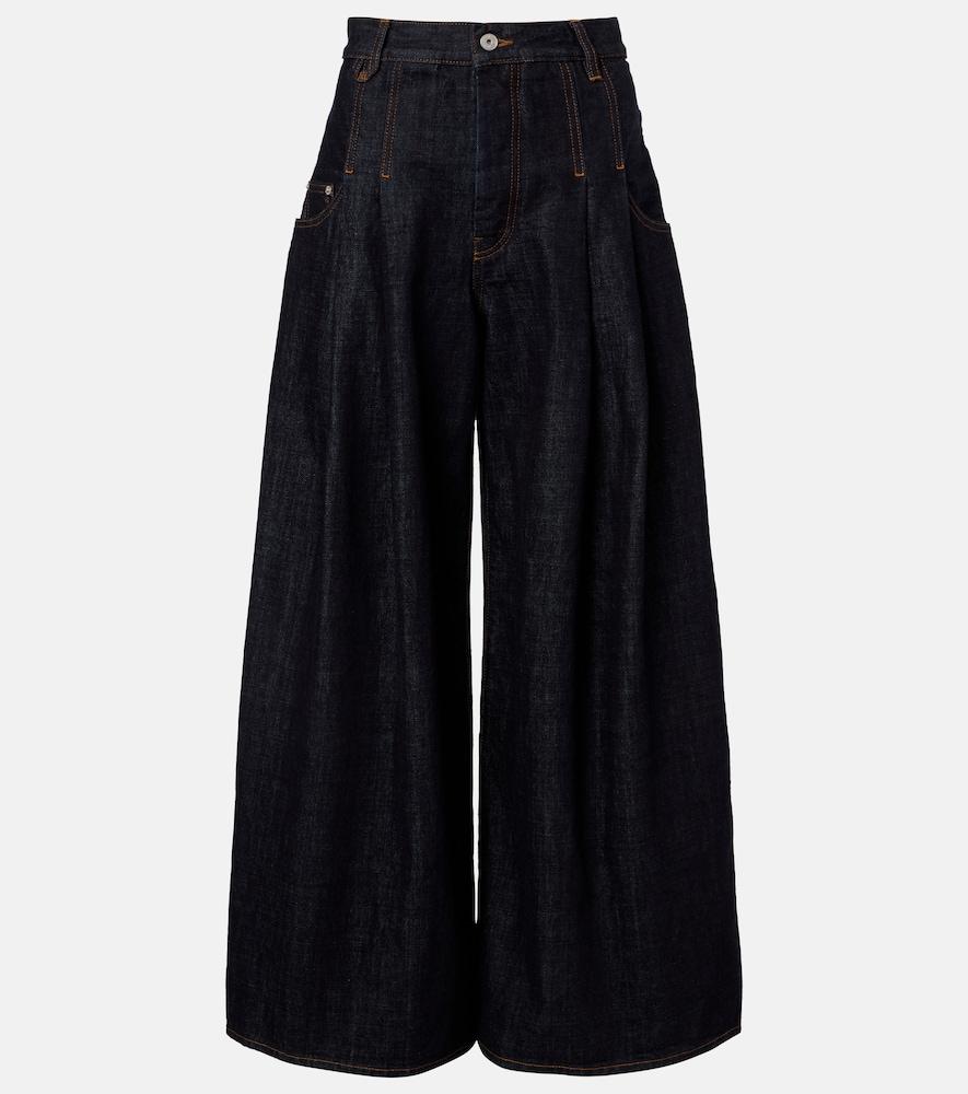 jacquemus souro wide-leg jeans
