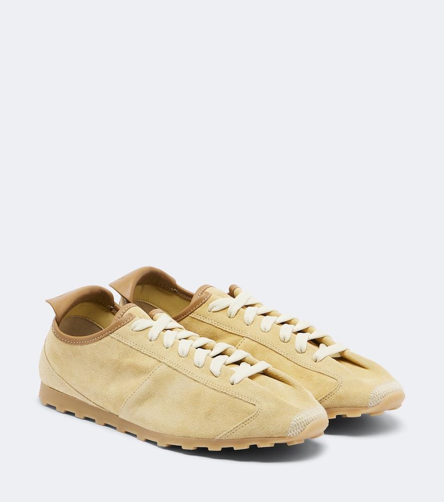 jacquemus tennis suede sneakers