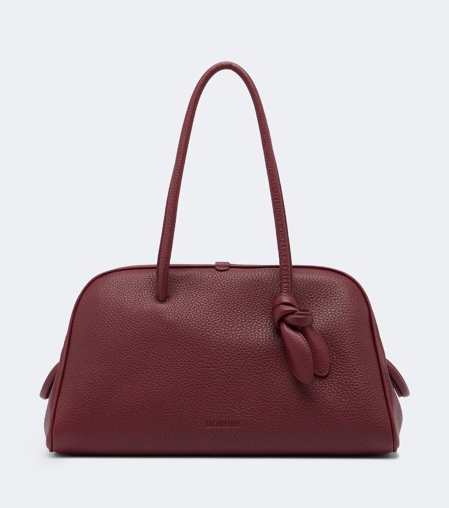 jacquemus turismo medium leather bowling bag