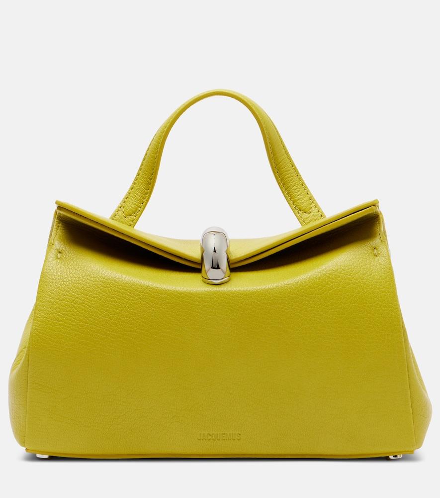 jacquemus valérie small leather top-handle bag