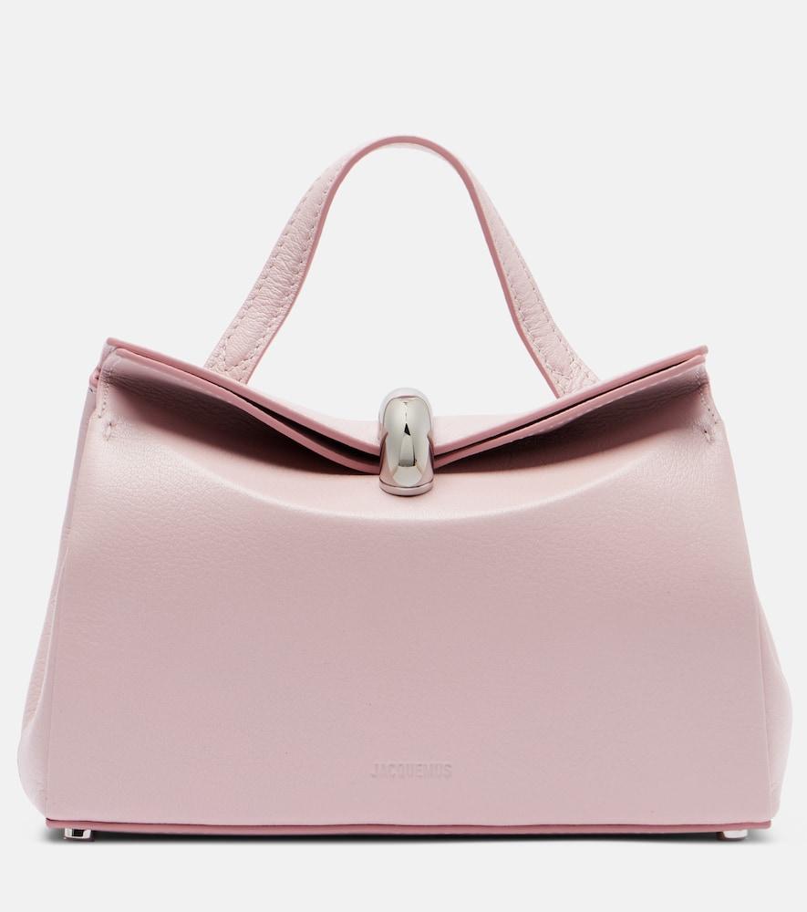 jacquemus valerie small leather top-handle bag