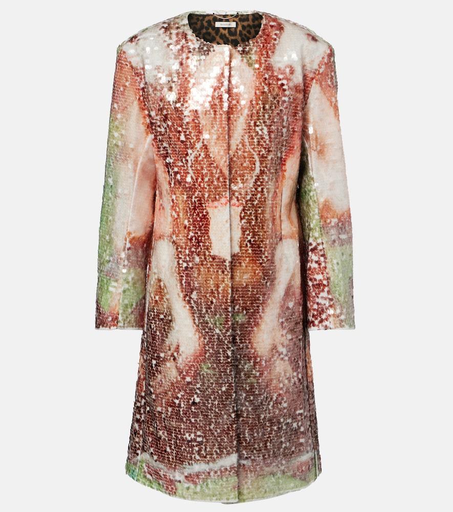 jacques wei sequined coat