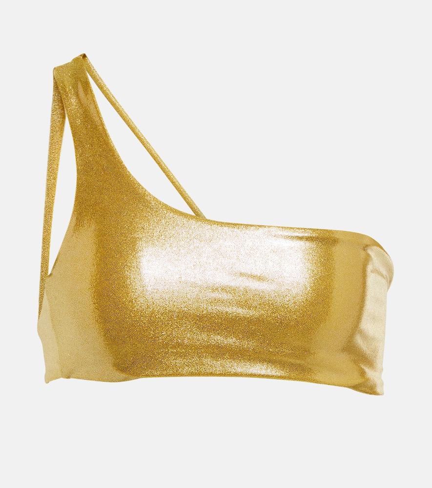 jade swim apex one-shoulder bikini top