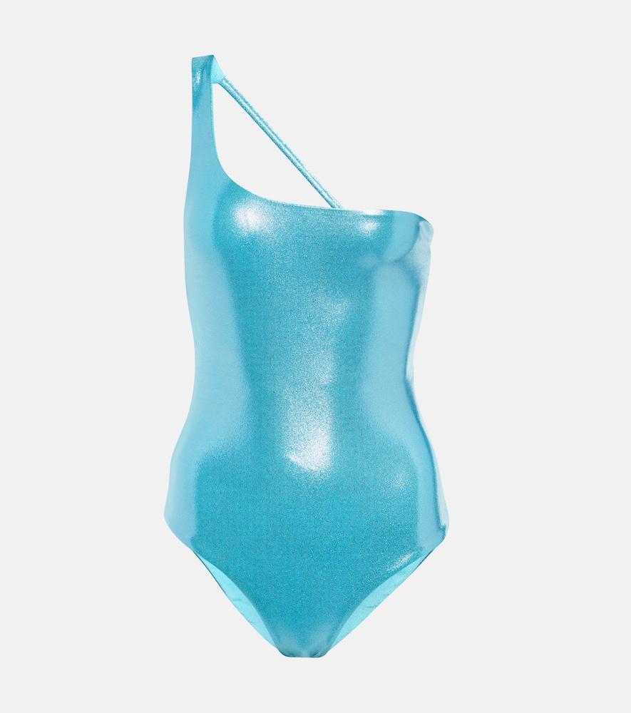 jade swim apex one-shoulder swimsuit