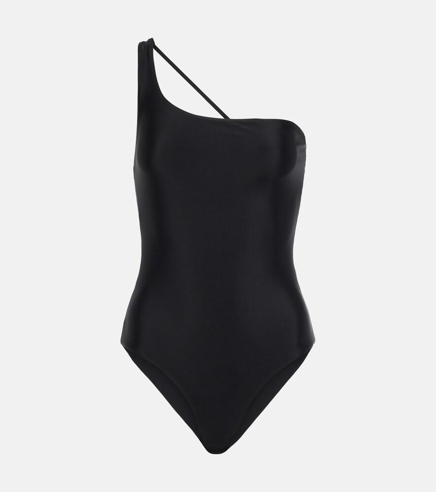 jade swim apex one-shoulder swimsuit
